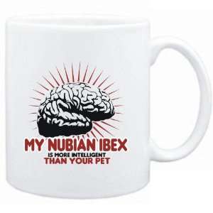 Mug White  My Nubian Ibex is more intelligent than your 