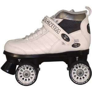  Roller Derby Magnum roller skates womens WHITE   Size 5 