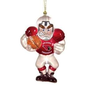 NFL Arizona Cardinals Translucent Halfback Player Christmas Ornament 3 