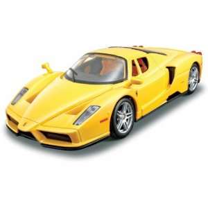  Maisto 124 Ferrari Enzo Ferrari Model Kit   Yellow Toys & Games