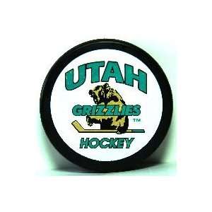  IHL Utah Grizzlies Officially Licensed Hockey Puck (Trench 