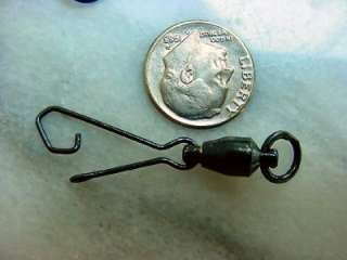 Sampo Size 4 Ball Bearing Swivels with Hooked Snap