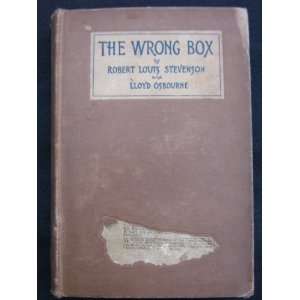 The Wrong Box First American Edition Robert Louis Stevenson, Lloyd 
