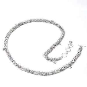 Indian Jewelry From India Handmade Waist Belly Chain Sterling Silver 