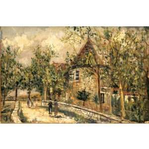 FRAMED oil paintings   Maurice Utrillo   24 x 24 inches   Castle of 