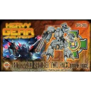    Heavy Gear Earth Commando Armiger Two Pack (2) Toys & Games