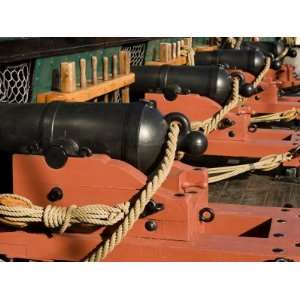 Cannons on the USS Constitution, Boston, Massachusetts 