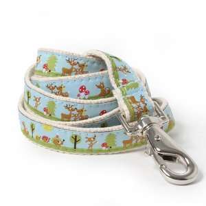  Woodland Creatures Dog Leash 3/4IN 