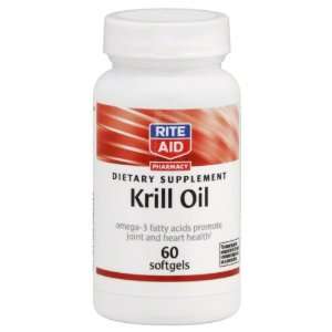  Rite Aid Krill Oil, 60 ea