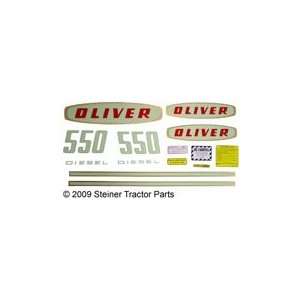  OLIVER EARLY 550 DIESEL MYLAR DECAL SET Automotive