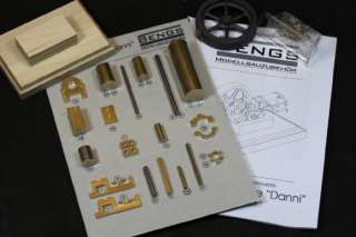 Model steam engine Danni premilled material kit  