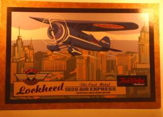 1929 LOCKHEED AIR EXPRESS ERTL TRUE VALUE BI PLANE 036881300175  