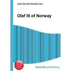  Olaf III of Norway Ronald Cohn Jesse Russell Books