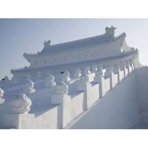  City Made of Snow and Ice Slide, Ice and Snow Festival, Harbin 