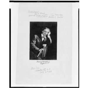  Harry Houdini, Autographed 1900s,Keith Clarke,Hardeen 
