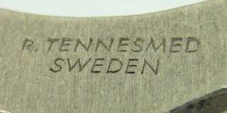 Vintage Sweden Pendant Rune Tennesmed Metal Symbol GREAT  