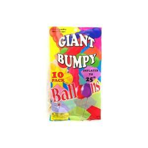  Giant Bumpy Balloons (10 Pack) 