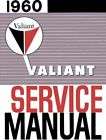 1960 Plymouth Valiant Shop Service Repair Manual Engine Drivetrain 