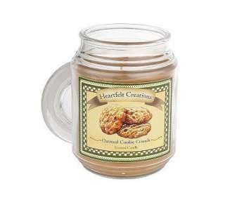 Oatmeal Cookie Crunch Candle Valerie 20 oz. Jar Christmas 138 Hours 