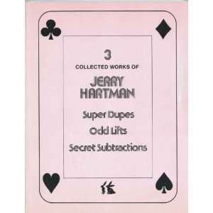 3 Collected Works of Jerry Hartman Jerry Hartman Books