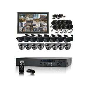  Surveillance IR Night Vision Camera DVR System Kit Pre installed 1TB