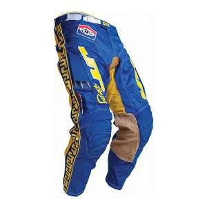 JT Racing USA Classic Mens Vented Off Road Motorcycle Pants   Blue 