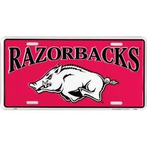   America sports Arkansas Razorbacks College LICENSE PLATES Sports