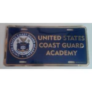  License Plate   UNITED STATES COAST GUARD ACADEMY 