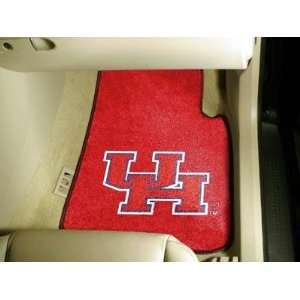 Exclusive By FANMATS University of Houston 2 Piece Front Car Mats 