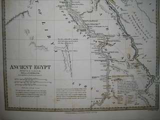 1831 SDUK Map of Ancient Egypt  