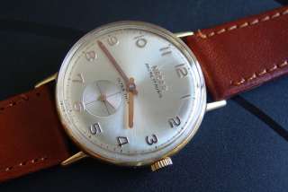 Nacar Ancre 17 Rubis Ultra Thin 1950 mens wrist watch  