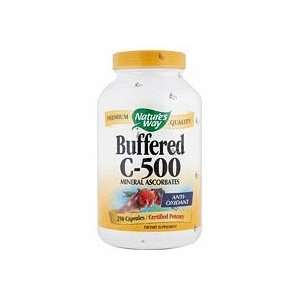  Vitamin C 500 Ascorbate Buffered 250 caps from Natures 