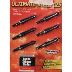  Ridge / Rocket Ultimate Steel 125 grain Broadheads