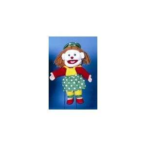  Lady Clown  Hand Puppets