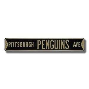  Pittsburgh Penguins Avenue Sign