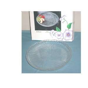  Ashford Glass Platter by Crystal Clear Studios Everything 