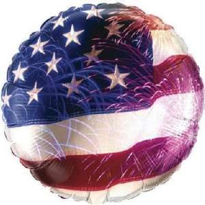  Patriotic Balloons   18 Flag & Fireworks Toys & Games