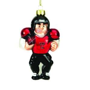    Texas Tech Red Raiders 5 Glass Football Player