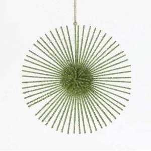  Small Green Starburst Ornament