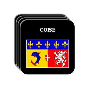  Rhone Alpes   COISE Set of 4 Mini Mousepad Coasters 
