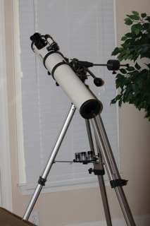 Meade Model 4500 4.5/114mm Equatorial Reflecting Telescope EUC Wow 