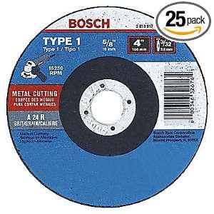  Bosch CW1M500 Type 1 Metal Cutting Wheel, 5 Inch 3/32 by 7 