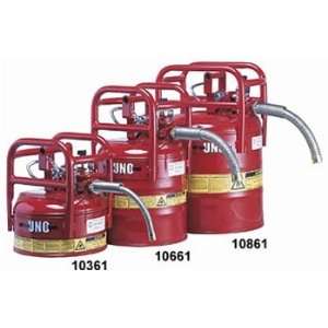  Justrite AccuFlow D.O.T 5 Gallon Type II Safety Can   .625 
