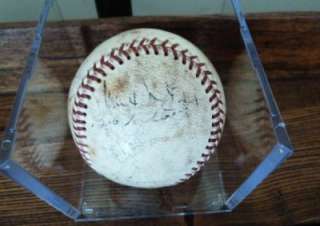   Los Angeles Angels AUTOGRAPHED SIGNED Baseball Pacific Coast League