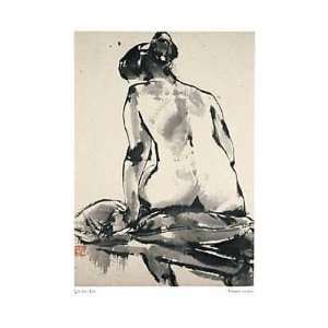  Femme Assise Poster Print