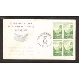  756 National Park (unlisted) First Day Cover; National 
