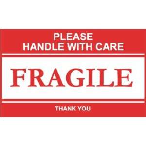  LABELS PLEASE HANDLE WITH CARE FRAGILE THANK YOU