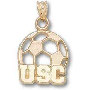   University of South Carolina USC Soccerball Pendant (14kt) Sports