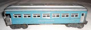 1940s Postwar Lionel Passenger Train Set 2431 Observation Two 2430 