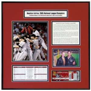  2005 NLCS Ticket Frame   Astros